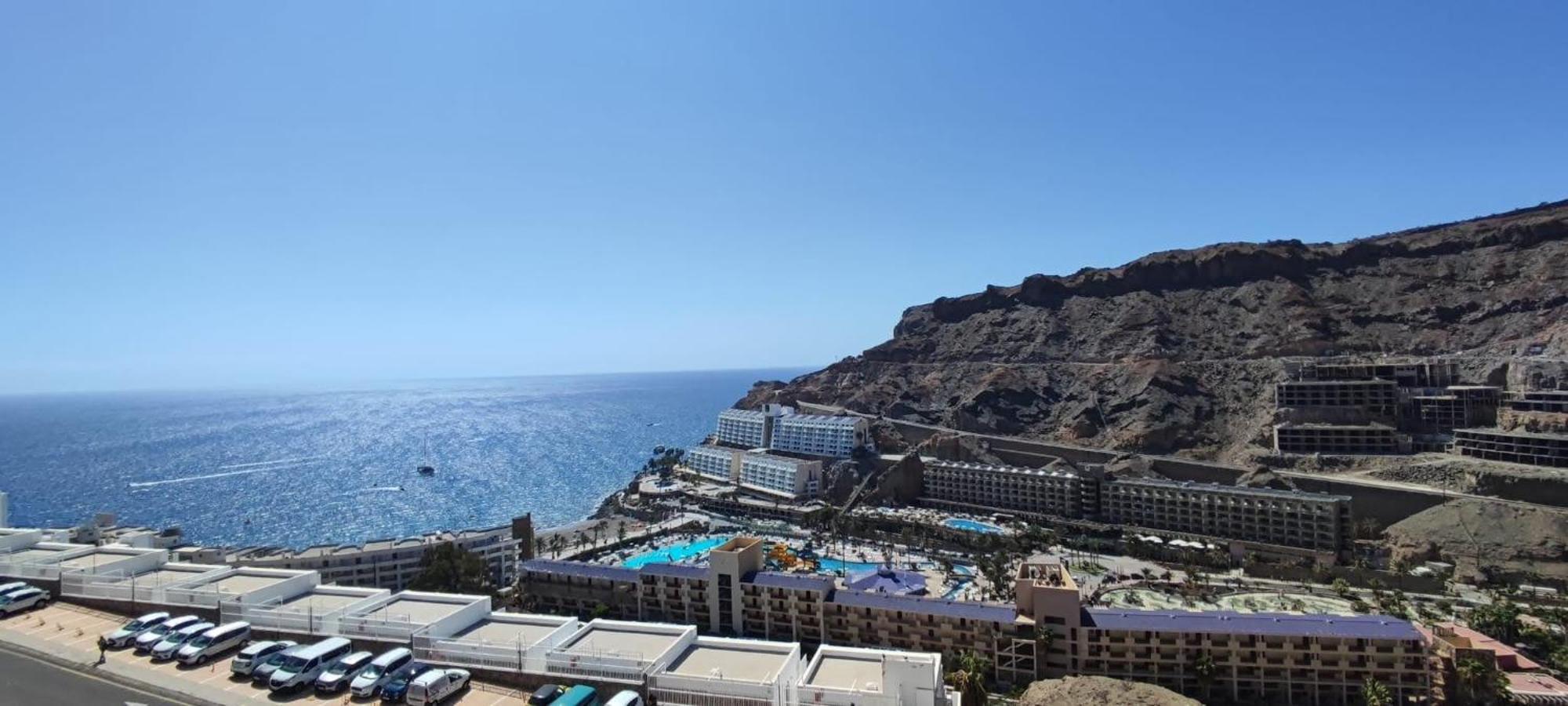 Ocean View Apartment In Taurito, Mogan - Top Floor Kültér fotó